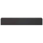 Garden Edging Cover 10 pcs 100 x 15 x 15 cm Steel Black