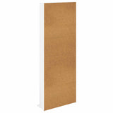 CD Cabinet White 65 x 23.5 x 175 cm Engineered Wood - Rear View