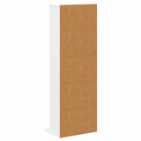 CD Cabinet White 33 x 23.5 x 97.5 cm Engineered Wood - Rear View