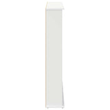 CD Cabinet 2 pcs White 60 x 17 x 92 cm Engineered Wood