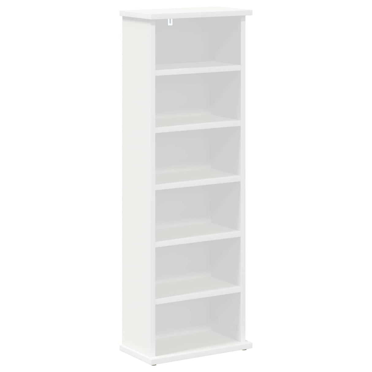 CD Cabinet 2 pcs White 60 x 17 x 92 cm Engineered Wood