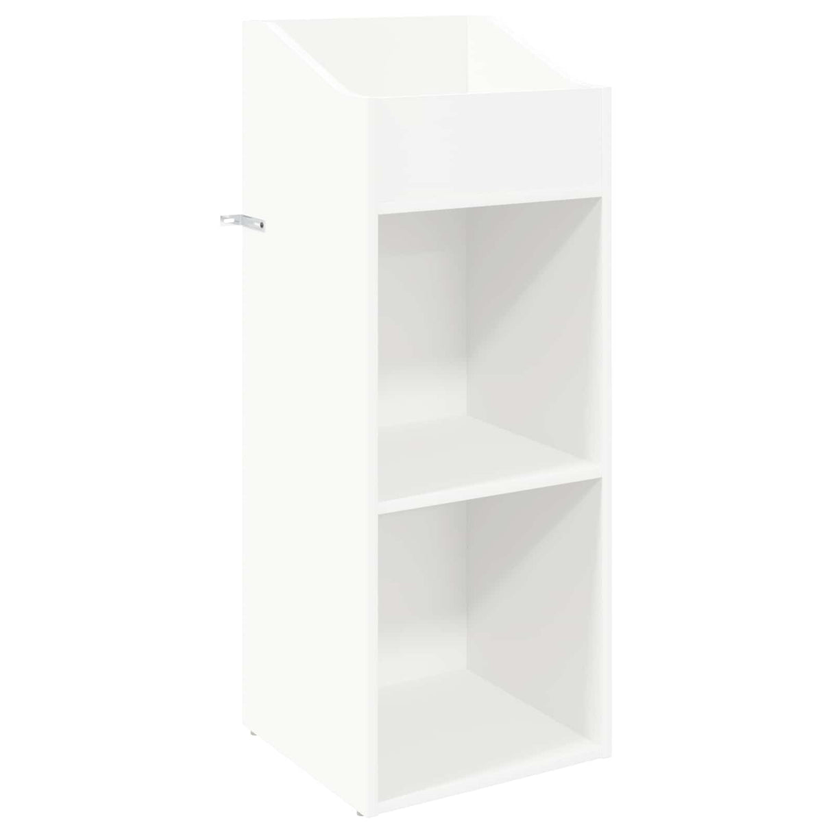 Record Cabinet White 36 x 36 x 95.5 cm Engineered Wood