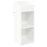 Record Cabinet White 36 x 36 x 95.5 cm Engineered Wood