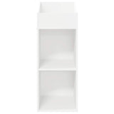 Record Cabinet White 36 x 36 x 95.5 cm Engineered Wood