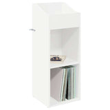 Record Cabinet White 36 x 36 x 95.5 cm Engineered Wood
