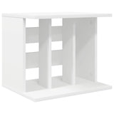 Vinyl Record Storage White 42 x 33 x 36 cm Engineered Wood
