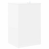 Record Cabinet White 38 x 33 x 61 cm Engineered Wood