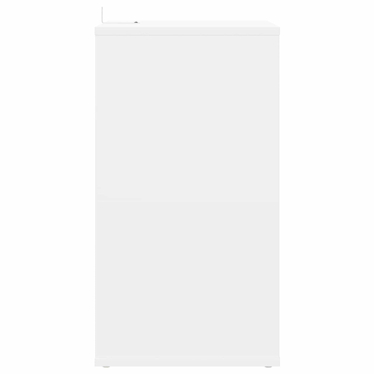 Record Cabinet White 38 x 33 x 61 cm Engineered Wood