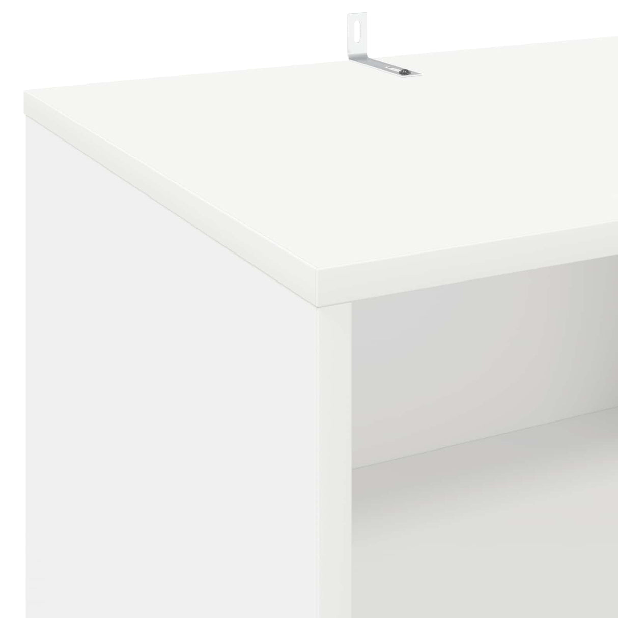 Turntable Stand White 47 x 39.5 x 74.5 cm Engineered Wood