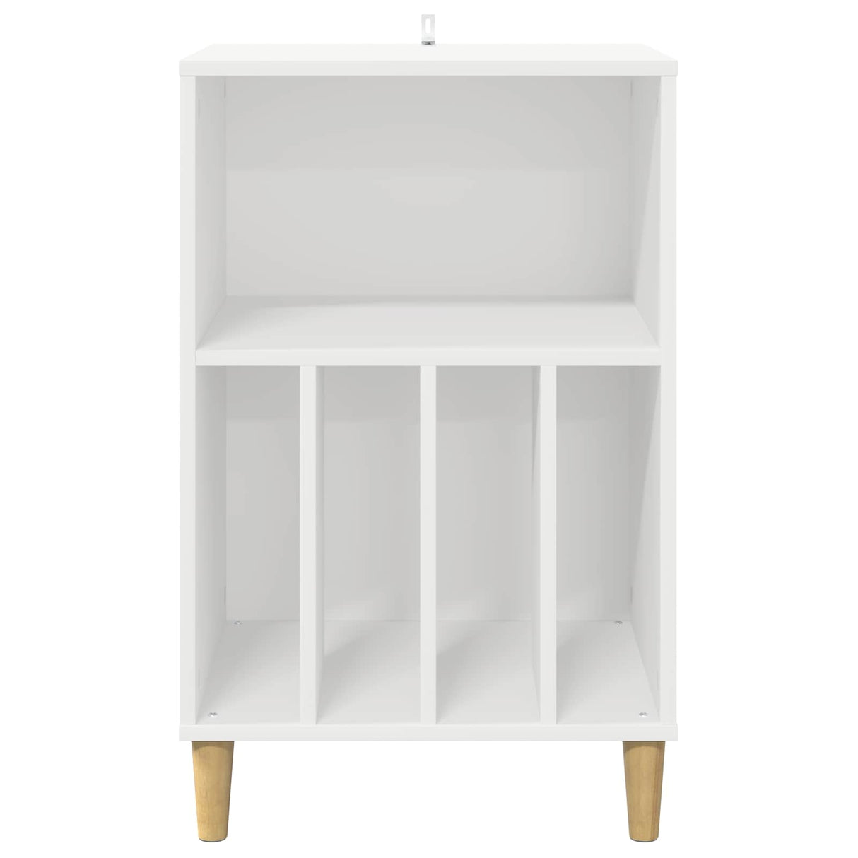 Turntable Stand White 47 x 39.5 x 74.5 cm Engineered Wood