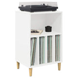 Turntable Stand White 47 x 39.5 x 74.5 cm Engineered Wood
