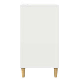 Turntable Stand White 47 x 39.5 x 74.5 cm Engineered Wood