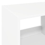 Record Player Stand White 82 x 39.5 x 82.5 cm Engineered Wood