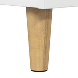 Record Player Stand White 82 x 39.5 x 82.5 cm Engineered Wood - Low Angle