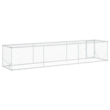 Chicken Yard Silver 500 x 100 x 100 cm Galvanised Steel - 45-Degree Angle
