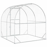 Chicken Coop Silver 200 x 200 x 200 cm Galvanised Steel