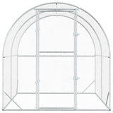 Chicken Coop Silver 200 x 200 x 200 cm Galvanised Steel