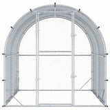 Chicken Coop Silver 200 x 200 x 200 cm Galvanised Steel