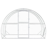 Chicken Coop Silver 200 x 300 x 200 cm Galvanised Steel