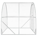 Chicken Coop Silver 200 x 300 x 200 cm Galvanised Steel