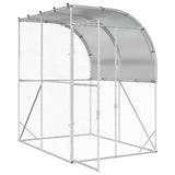 Chicken Coop Silver 200 x 200 x 215 cm Galvanised Steel