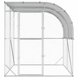 Chicken Coop Silver 200 x 200 x 215 cm Galvanised Steel