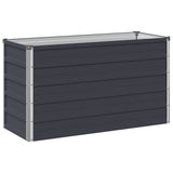 Raised Garden Bed Anthracite 100 x 40 x 55 cm cold-rolled steel