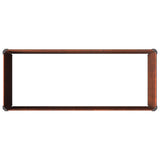 Raised Garden Bed Rusty 100 x 40 x 55 cm corton