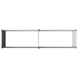 Raised Garden Bed Grey 160 x 40 x 55 cm cold-rolled steel - 45-Degree Angle