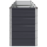 Raised Garden Bed Anthracite 240 x 40 x 55 cm cold-rolled steel