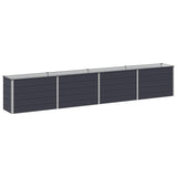 Raised Garden Bed Anthracite 320 x 40 x 55 cm cold-rolled steel