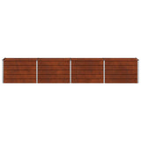 Raised Garden Bed Rusty 320 x 40 x 55 cm corton