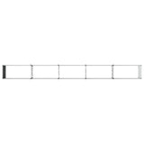 Raised Garden Bed Grey 400 x 40 x 55 cm cold-rolled steel - 45-Degree Angle