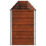 Raised Garden Bed Rusty 400 x 40 x 55 cm corton