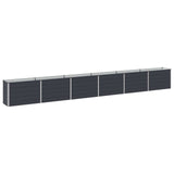 Raised Garden Bed Anthracite 480 x 40 x 55 cm cold-rolled steel