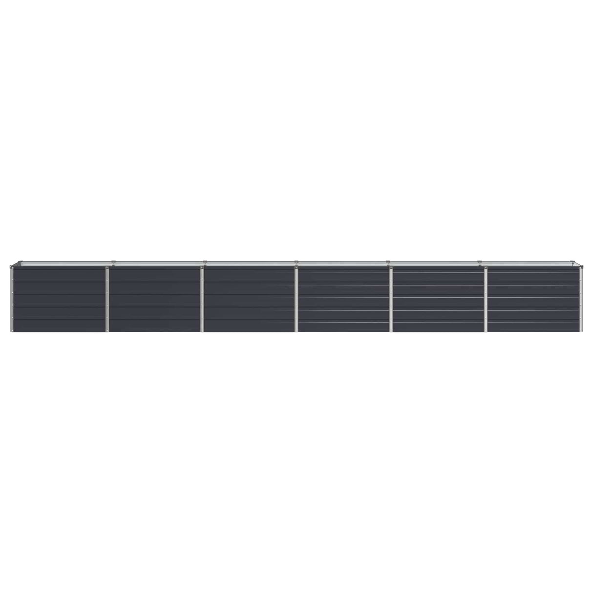 Raised Garden Bed Anthracite 480 x 40 x 55 cm cold-rolled steel