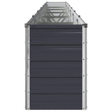 Raised Garden Bed Anthracite 480 x 40 x 55 cm cold-rolled steel