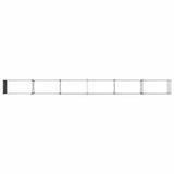 Raised Garden Bed Anthracite 480 x 40 x 55 cm cold-rolled steel - 45-Degree Angle