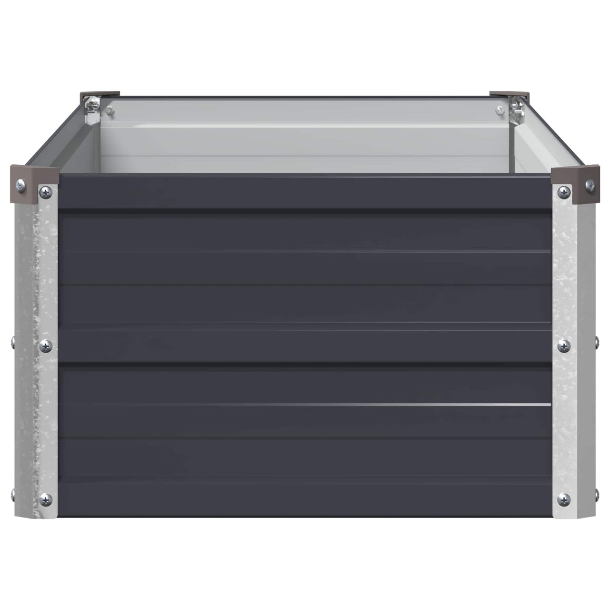 Raised Garden Bed Anthracite 100 x 40 x 24 cm cold-rolled steel