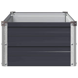 Raised Garden Bed Anthracite 100 x 40 x 24 cm cold-rolled steel