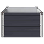 Raised Garden Bed Anthracite 100 x 40 x 24 cm Galvanised Steel