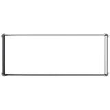 Raised Garden Bed Anthracite 100 x 40 x 24 cm cold-rolled steel - 45-Degree Angle