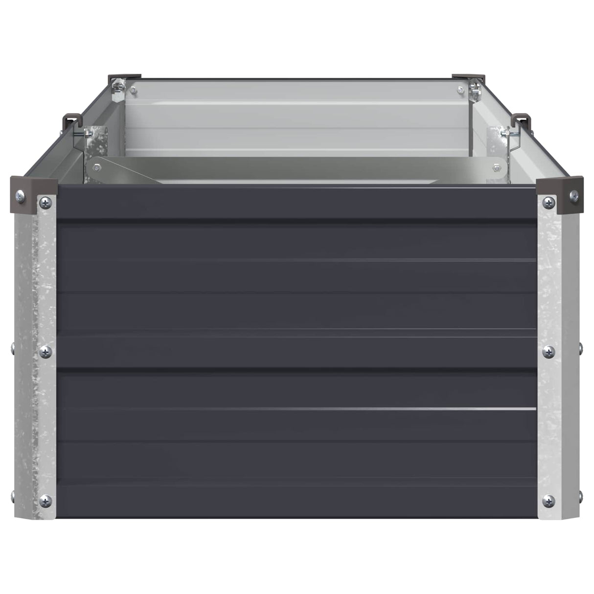 Raised Garden Bed Anthracite 160 x 40 x 24 cm cold-rolled steel