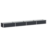 Raised Garden Bed Anthracite 320 x 40 x 24 cm cold-rolled steel