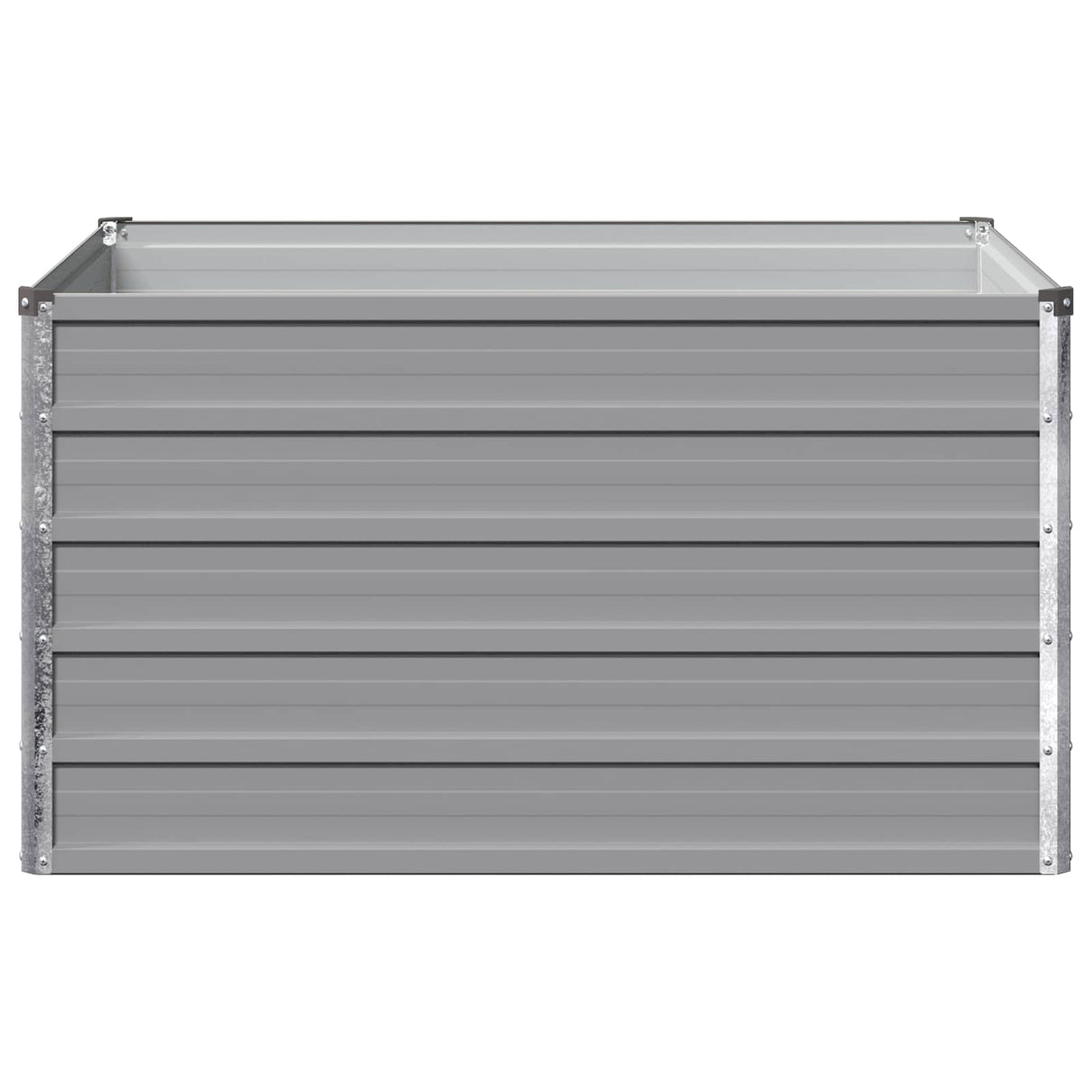 Raised Garden Bed Grey 100 x 80 x 55 cm cold-rolled steel