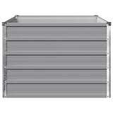 Raised Garden Bed Grey 100 x 80 x 55 cm cold-rolled steel