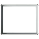 Raised Garden Bed Grey 100 x 80 x 55 cm cold-rolled steel