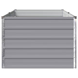 Raised Garden Bed Grey 160 x 80 x 55 cm cold-rolled steel