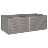 Raised Garden Bed Rusty 160 x 80 x 55 cm corton - Side View