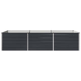 Raised Garden Bed Anthracite 240 x 80 x 55 cm cold-rolled steel